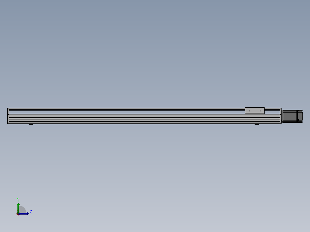精密模组MY130-T10-1050L-BC-P20B-C4-C左视图