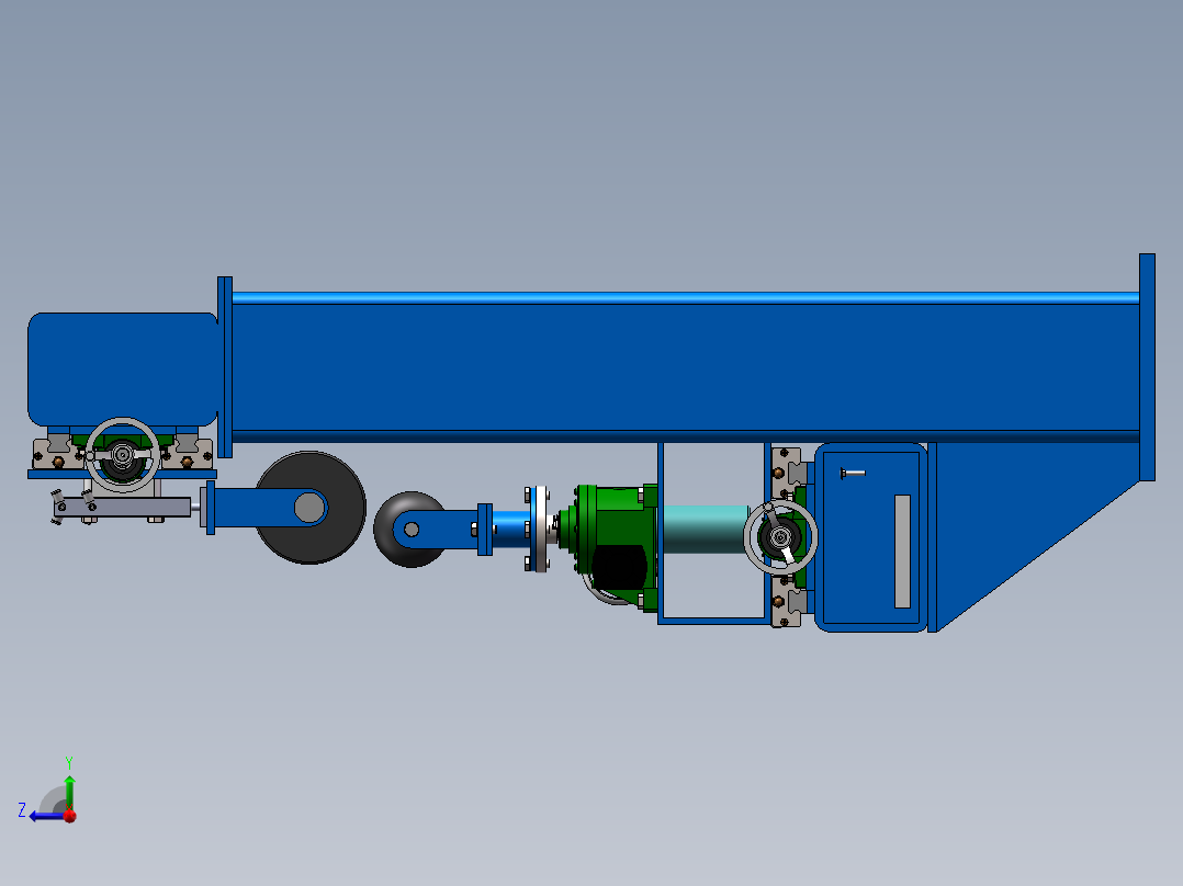 压边装置右视图