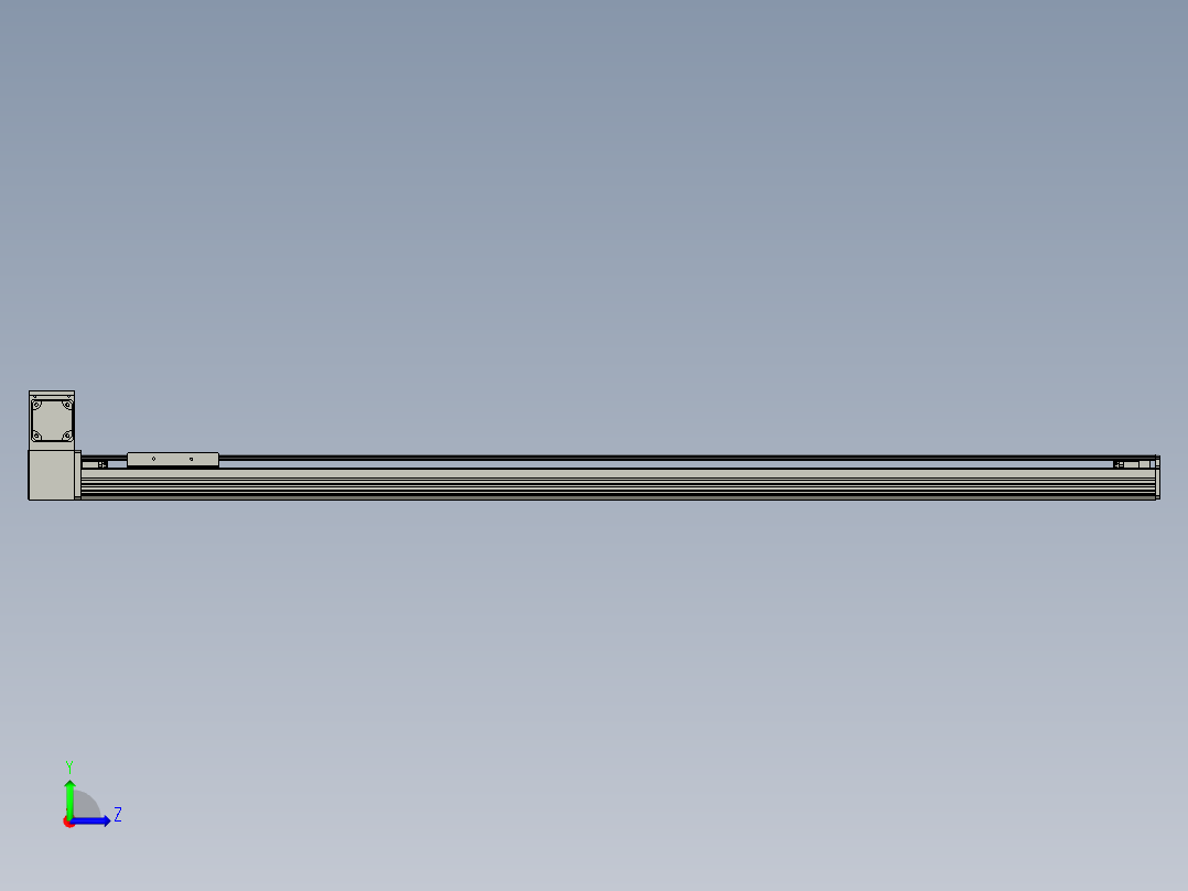 CCTL模组同步带-TL135B-LU-1400左视图