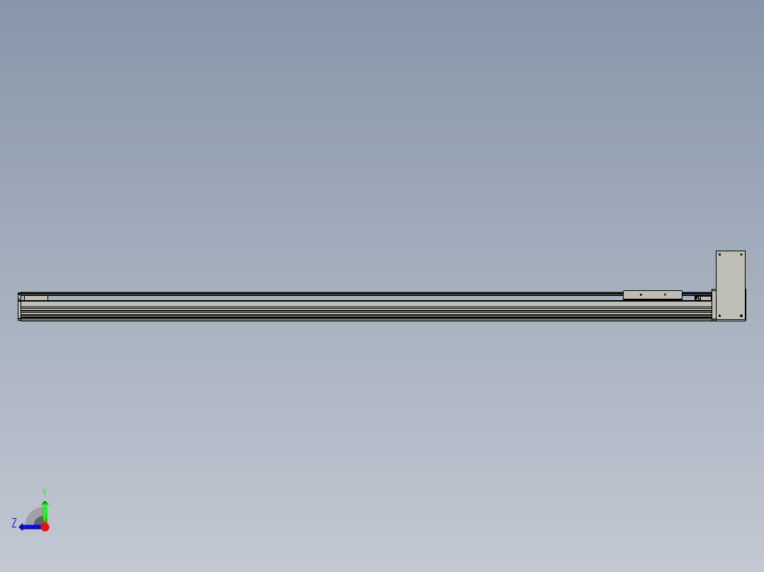 CCTL模组同步带-TL135B-LU-1400右视图