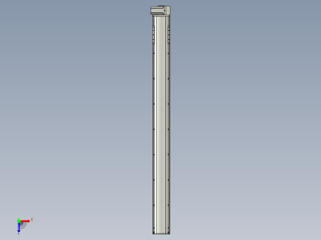 CCTL模组同步带-TL135B-LU-1400俯视图