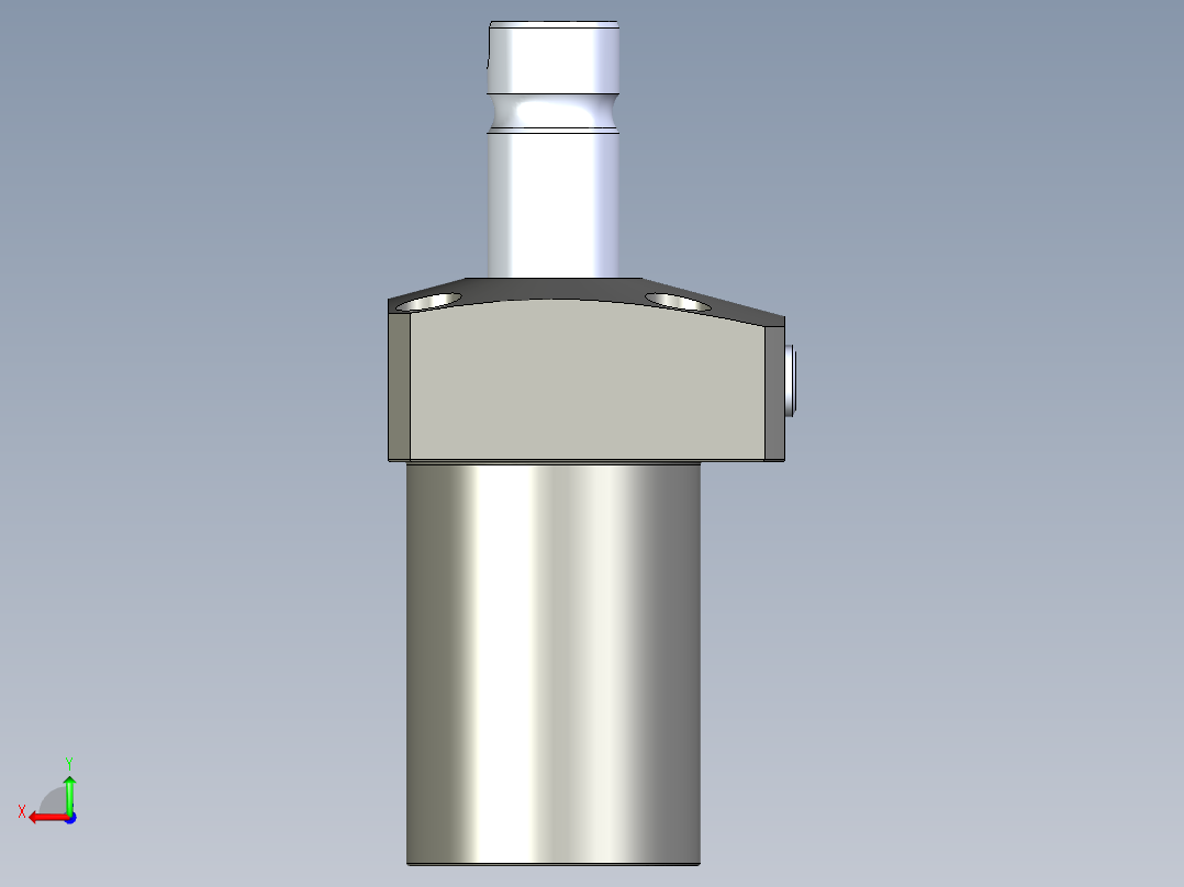 KOSMEKLHS0400-GL-F多系列多零件图纸模型后视图