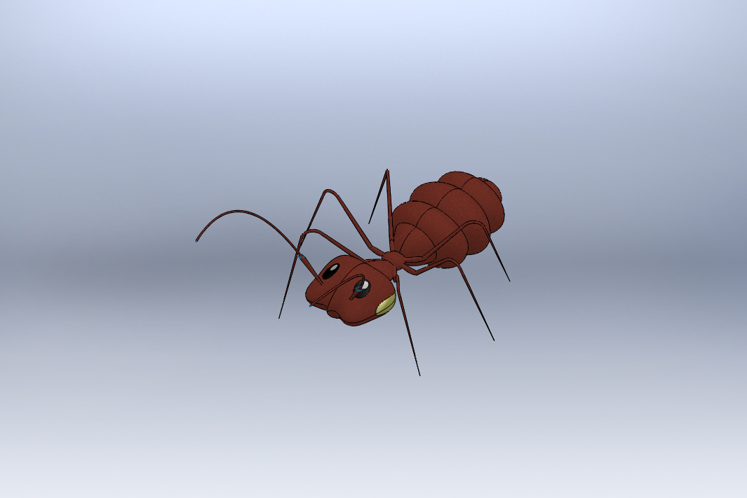 卡通蚂蚁3d模型