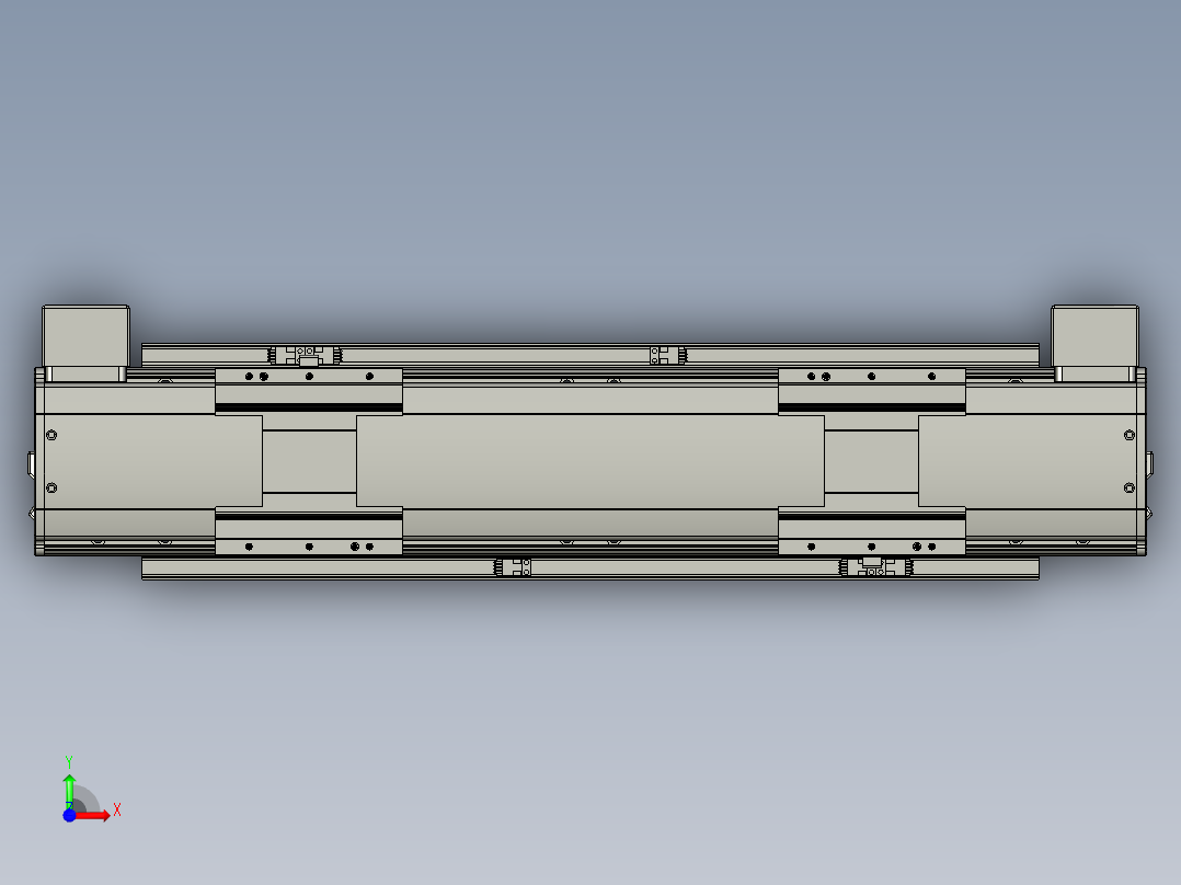 威洛博双电机滑台-VBF14S2-L50-S250-BD-P40-C6前视图