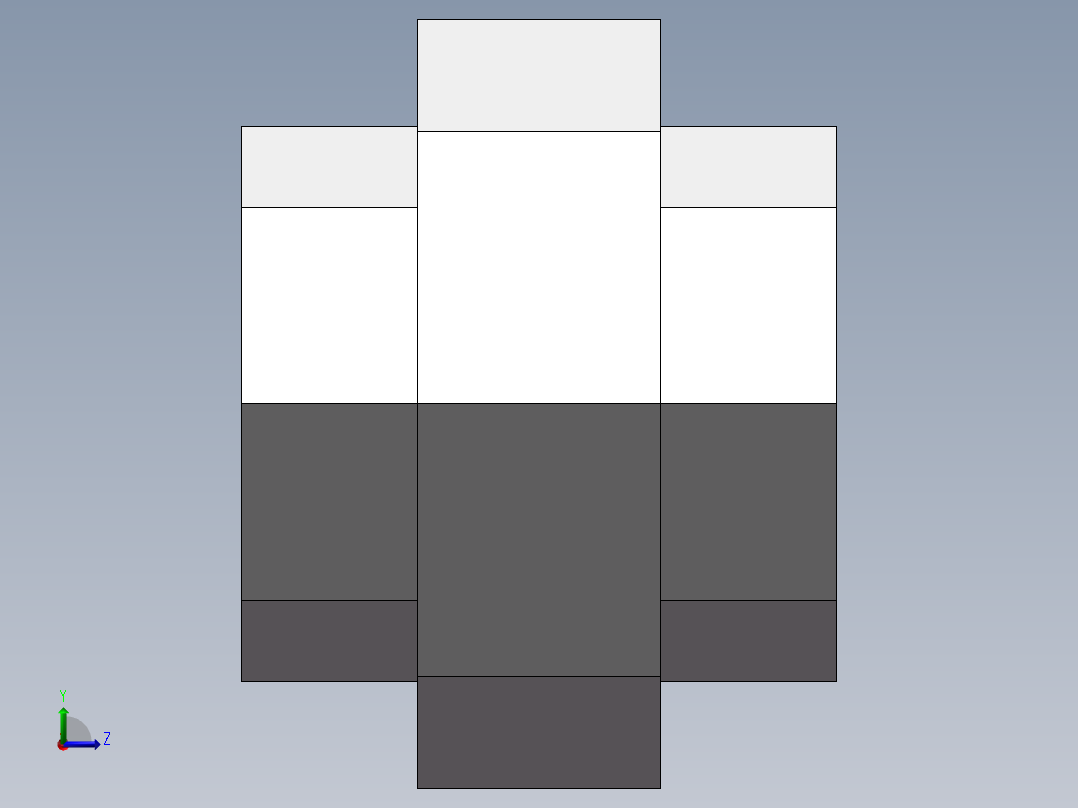 活接-等径内丝直通 DN32左视图