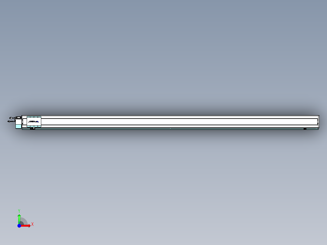 威洛博VBC同步带传动一无尘环境VBC14-L45-S3000-BLD-ZP40-C3前视图