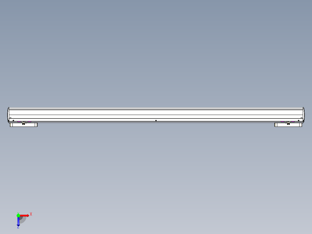 威洛博LC系列3d模型模组2LC22H1Y-S1350俯视图