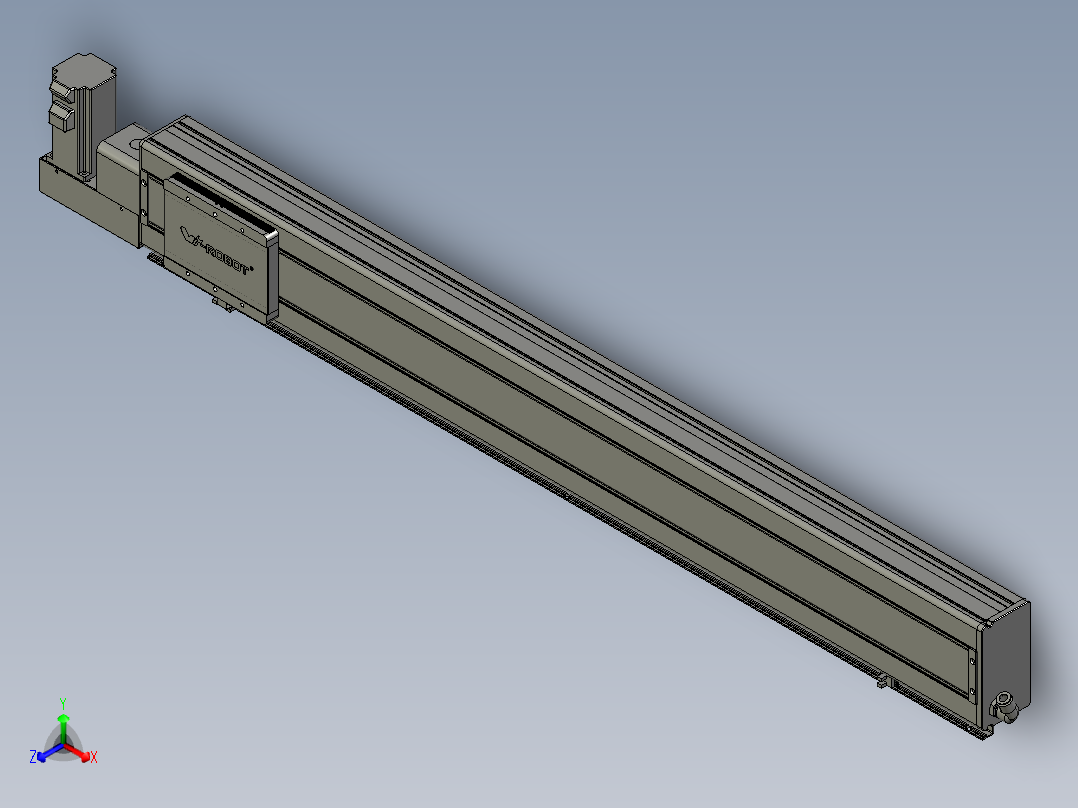 威洛博VBC14-S1000-BL-P40正等轴测图