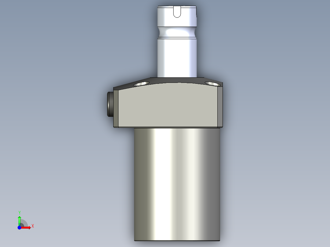KOSMEKLHS0480-CL-F多系列多零件图纸模型前视图