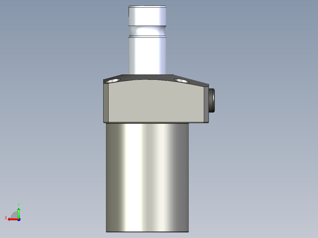 KOSMEKLHS0480-CL-F多系列多零件图纸模型后视图