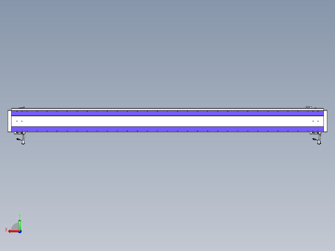 威洛博VL系列直线电机模组-2VL22H1-S2800后视图