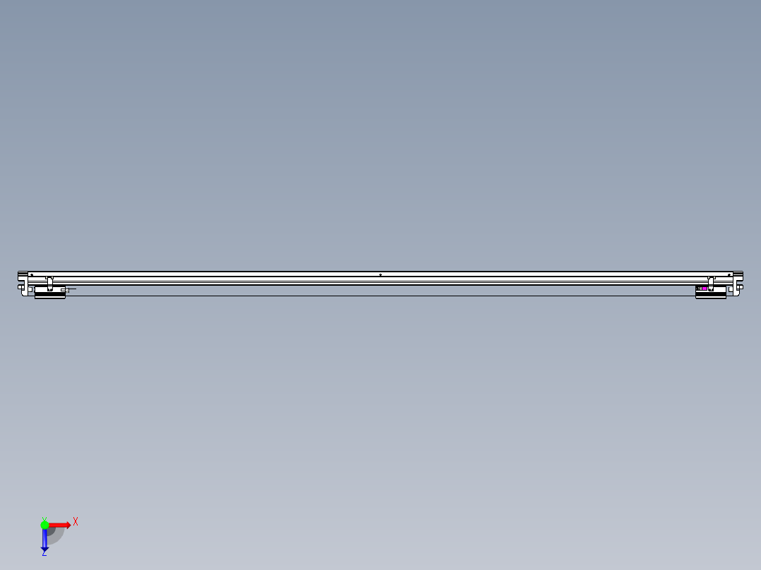 威洛博VL系列3d模型模组2VL22H1Y-S2250俯视图