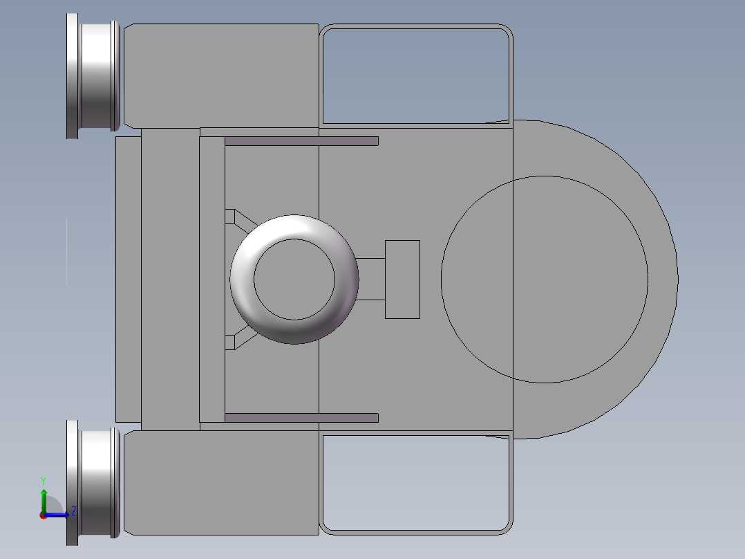 废液离心机754239==25左视图