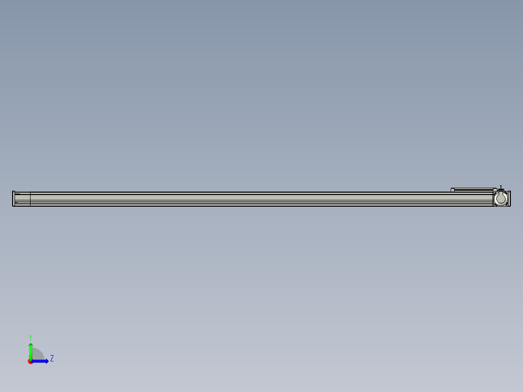 欧规系列-LB8-L150-S2300-BR-ZP75-C3左视图