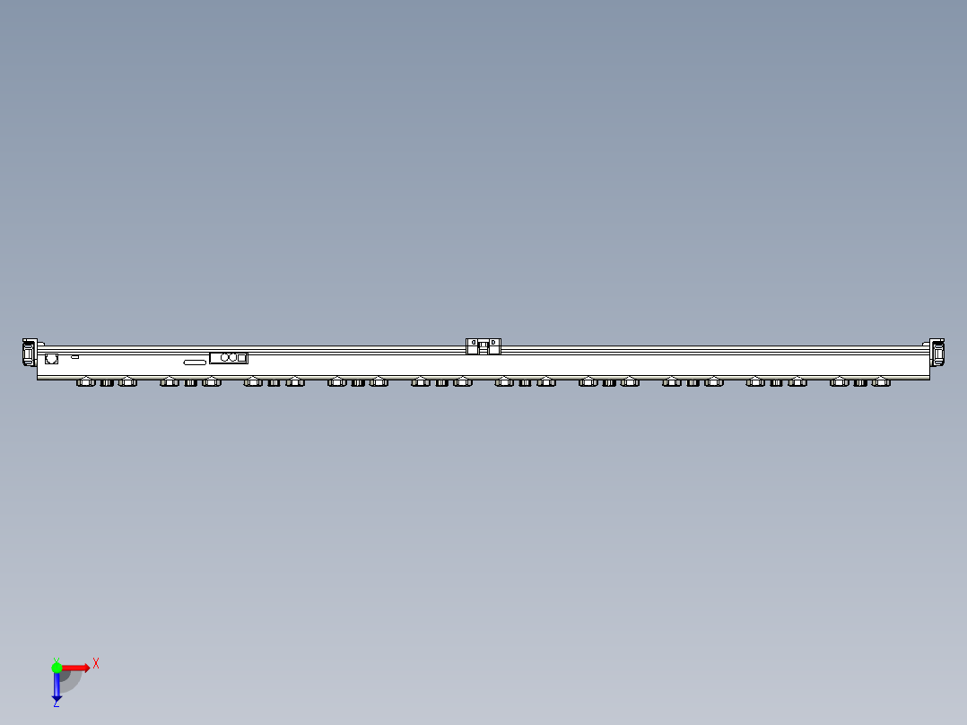 基恩士SJ-H132_kc图纸模型俯视图