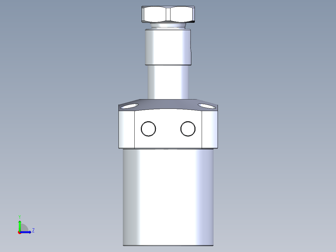 KOSMEKLHA0550-SR多系列多零件图纸模型左视图