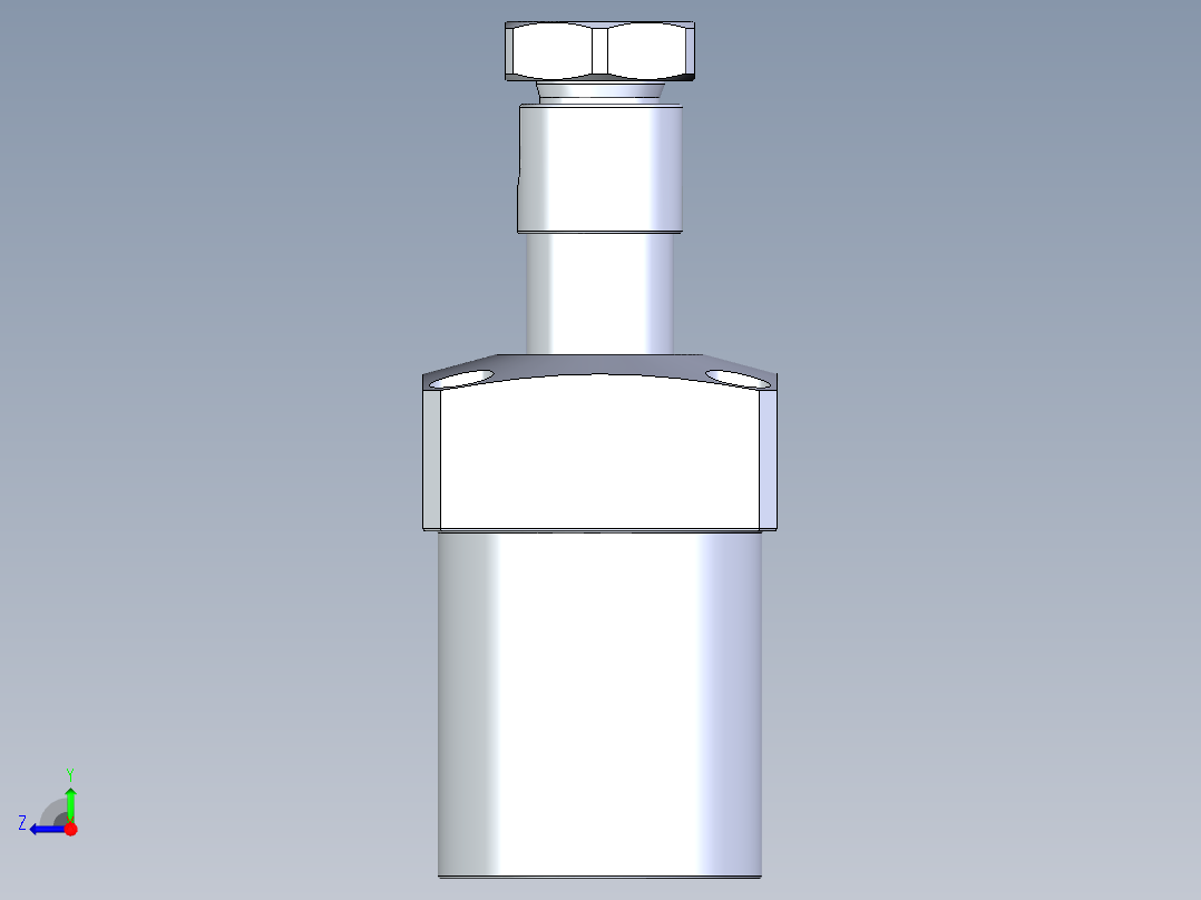 KOSMEKLHA0550-SR多系列多零件图纸模型右视图