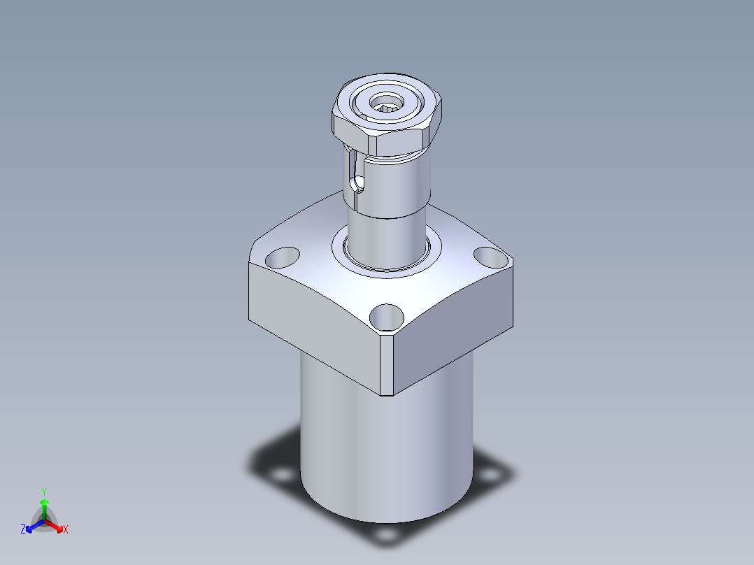 KOSMEKLHA0550-SR多系列多零件图纸模型正等轴测图