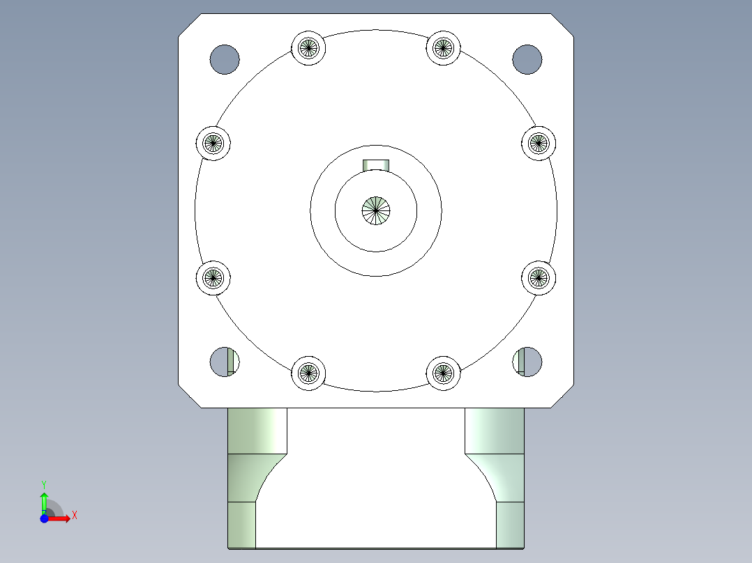 直齿ZPLF120-L3 19-70-90-M5前视图