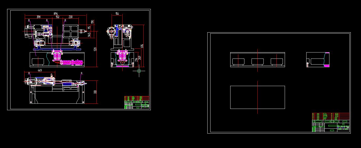 Q055-丝锥铲梢机床结构设计【含13张CAD图-精】