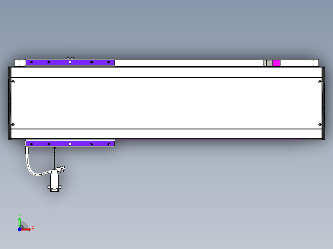 威洛博VL系列直线电机模组-VL17E3-S450前视图