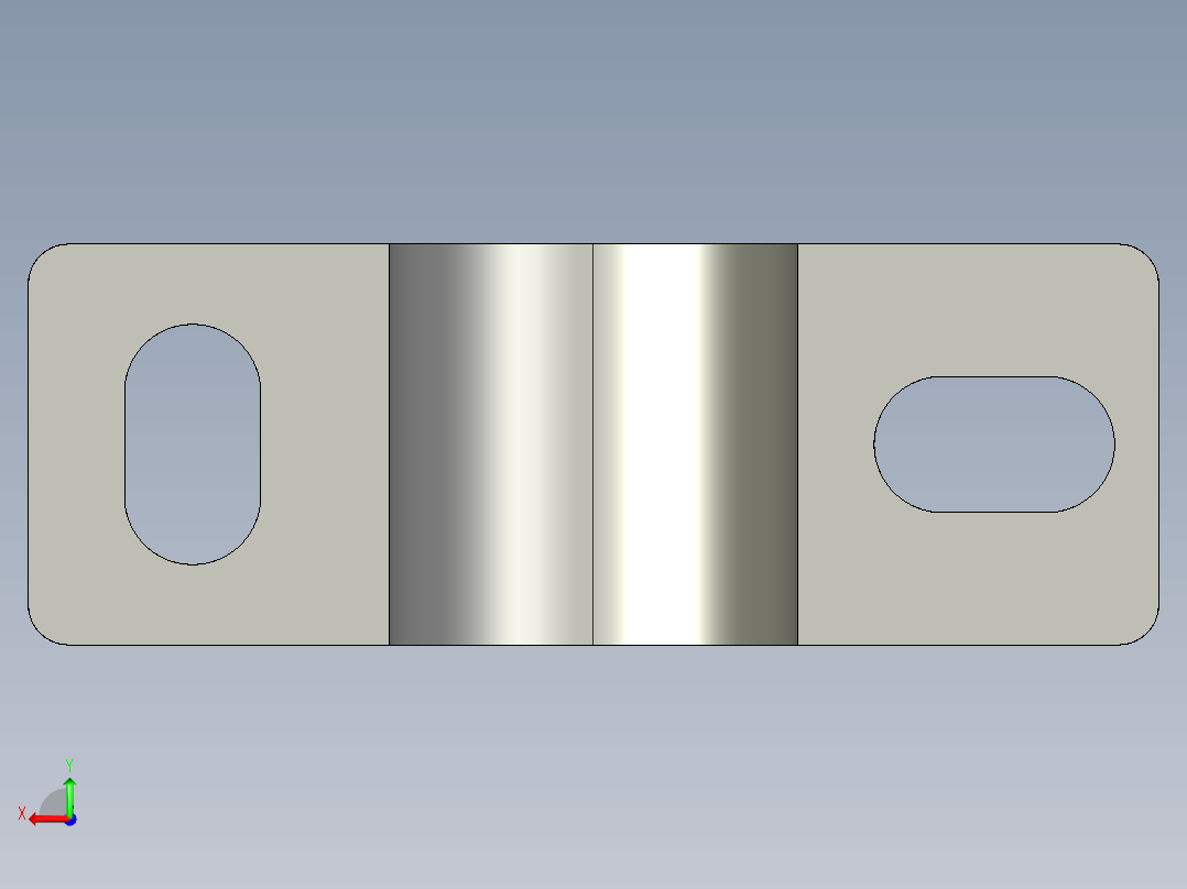 基恩士SJ-M020(M020G)_bracket1_kc图纸模型后视图