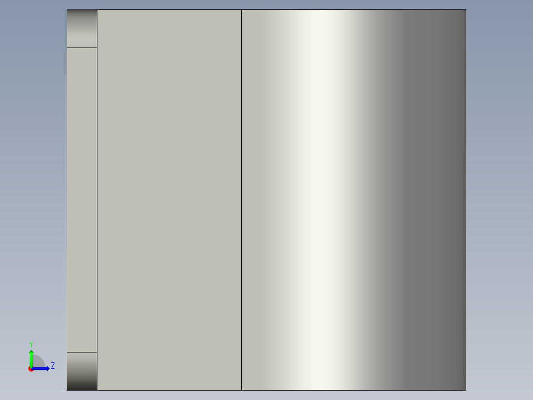 基恩士SJ-M020(M020G)_bracket1_kc图纸模型左视图