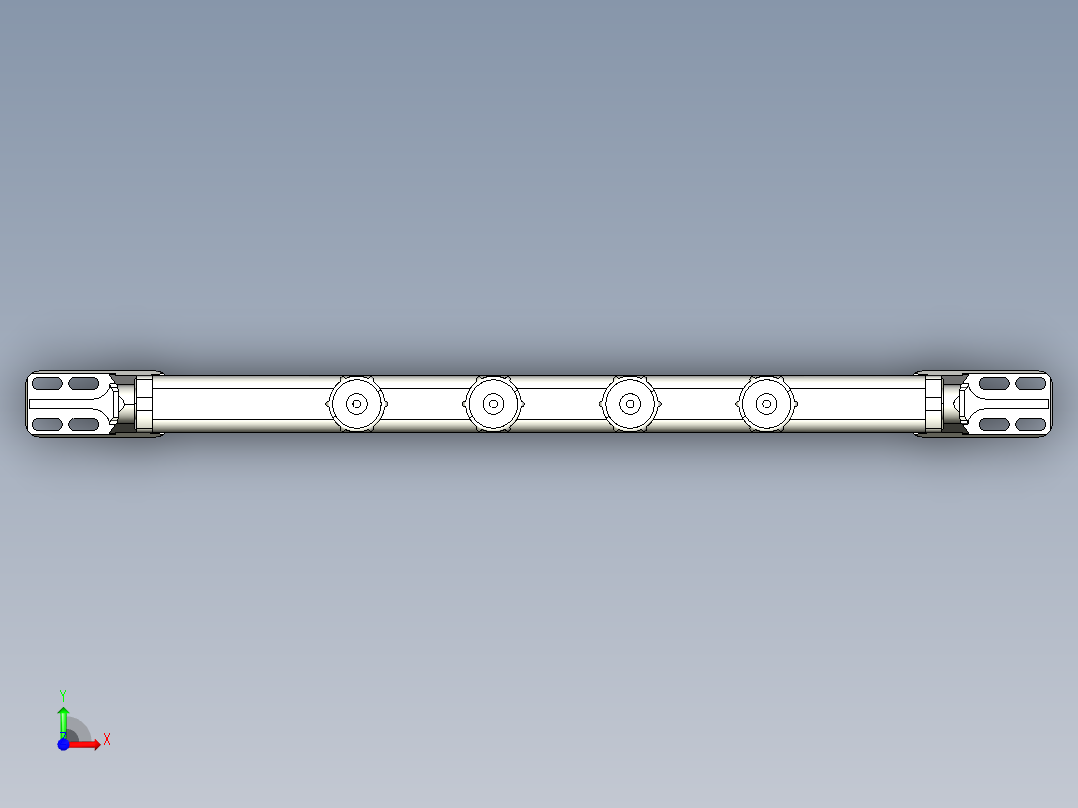 基恩士SJ-H036V+OP84297_kc图纸模型前视图