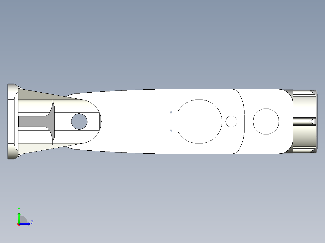 基恩士SJ-H036V+OP84297_kc图纸模型左视图