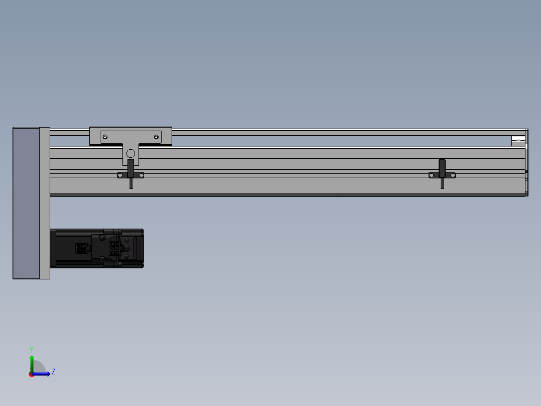 精密模组MY80S-T10-300L-P10B-BM-C4左视图