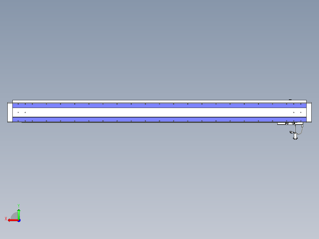 威洛博VL系列3d模型模组VL14S2Y-S1850后视图