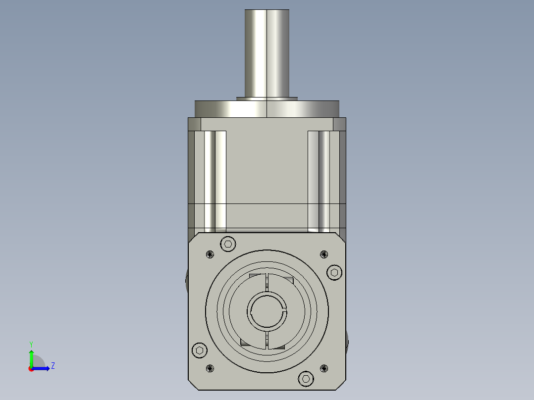 斜齿ZPGH142-L1 28-110-145-M8.STEP左视图