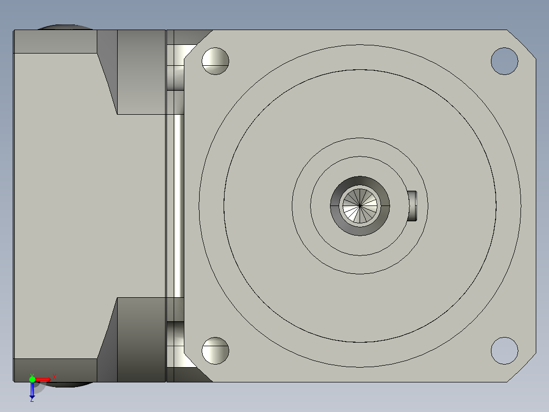 斜齿ZPGH142-L1 28-110-145-M8.STEP俯视图