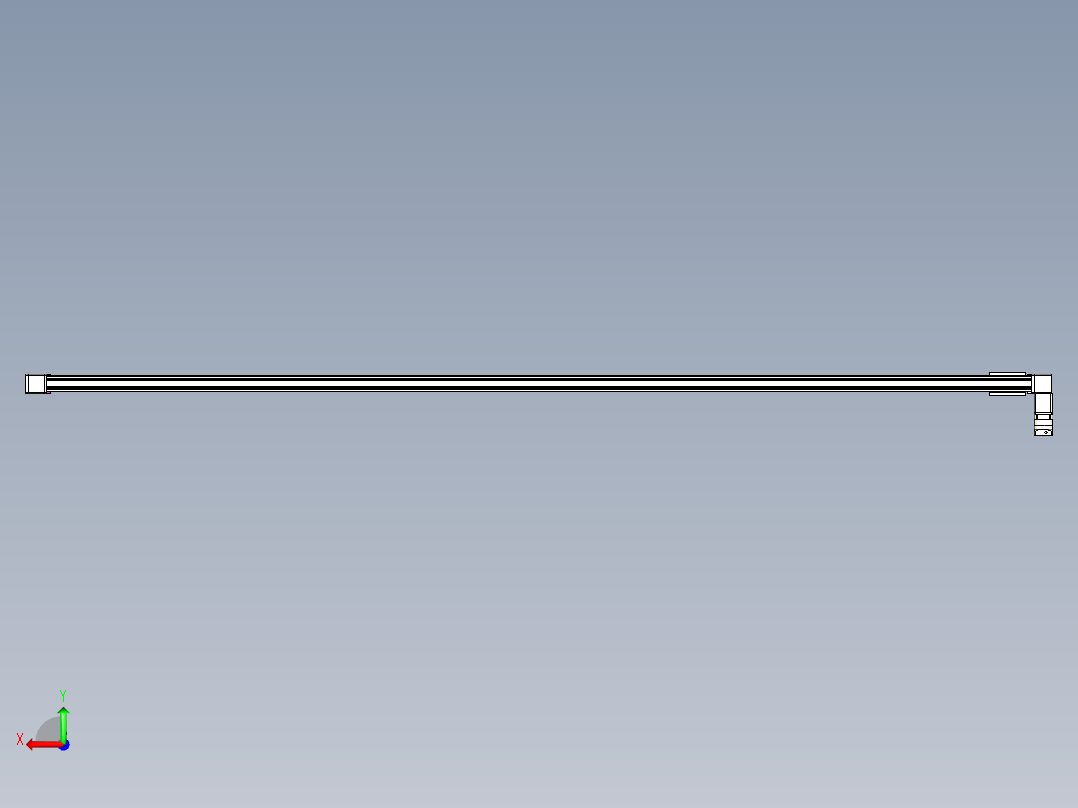 威洛博LB.GB同步带传动--欧规系列GB8-L192-S4650-BL-P75-K后视图