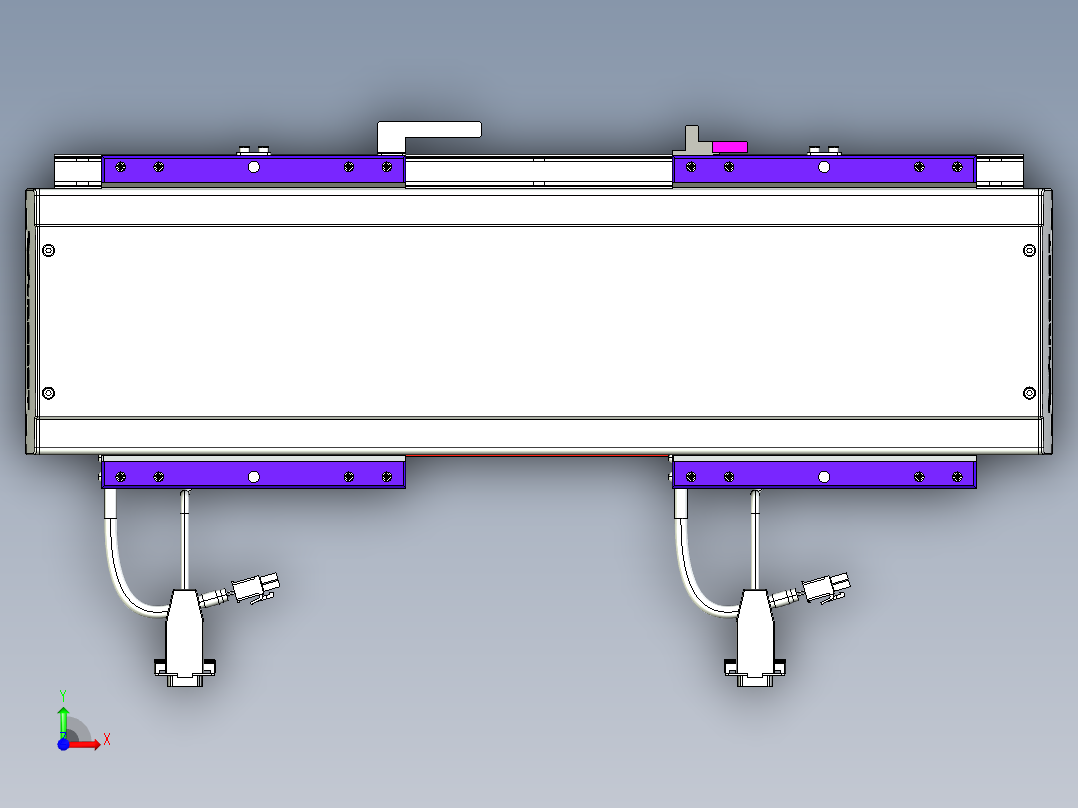 威洛博VL系列直线电机模组-2VL14S2-S100前视图