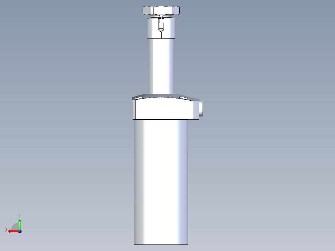 KOSMEKLHA0650-CL-Q50多系列多零件图纸模型后视图