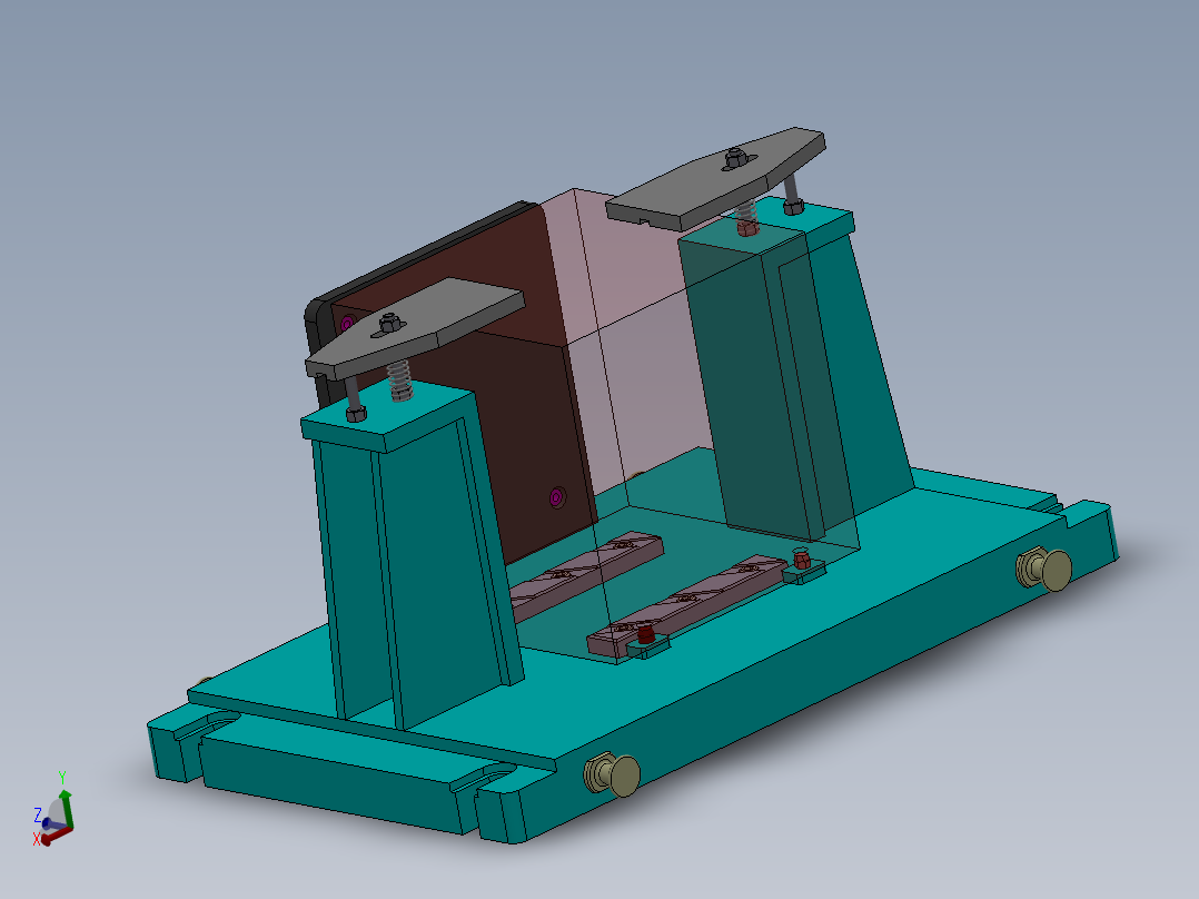 JX404-2108<span style='color: red'>发动机</span>机体钻排气侧面孔夹具设计【三维】