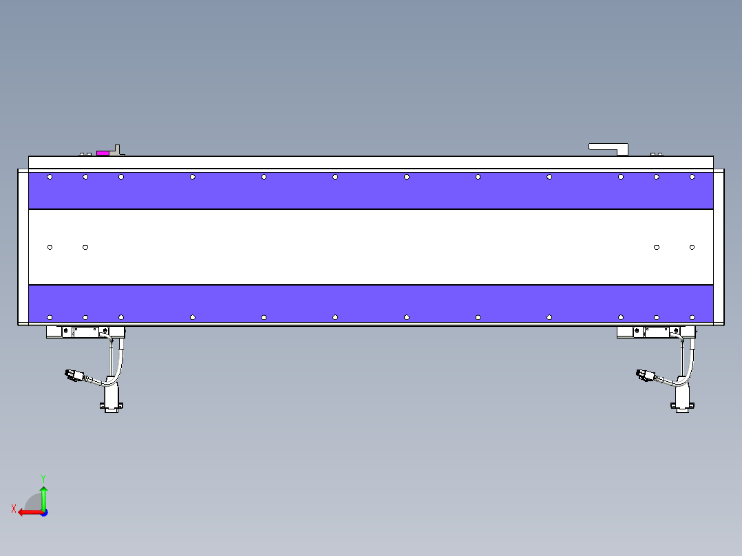 威洛博VL系列3d模型模组2VL22H1Y-S650后视图