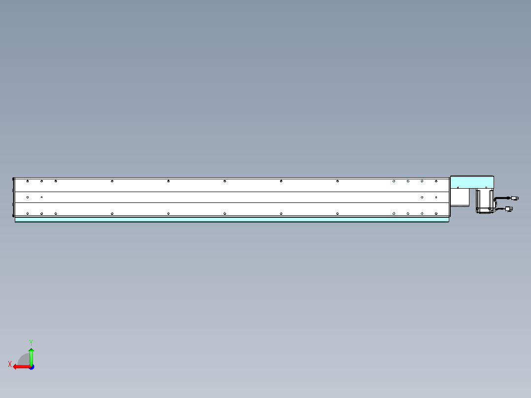 威洛博VBF同步带传动一般环境VBF14-L45-S1250-BR-ZP40-C3后视图
