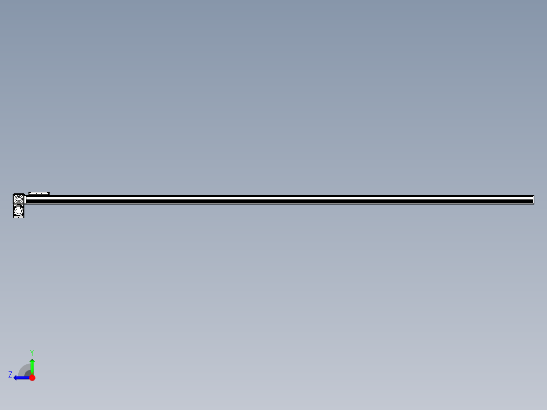 同步带全封闭直线模组TPA-HCB-105D-90-L2950-LP-C-P20-N3右视图