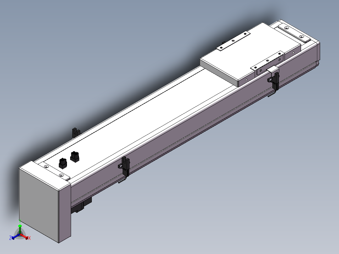 精密模组MC100-L05-400-BM-M10-C4正等轴测图