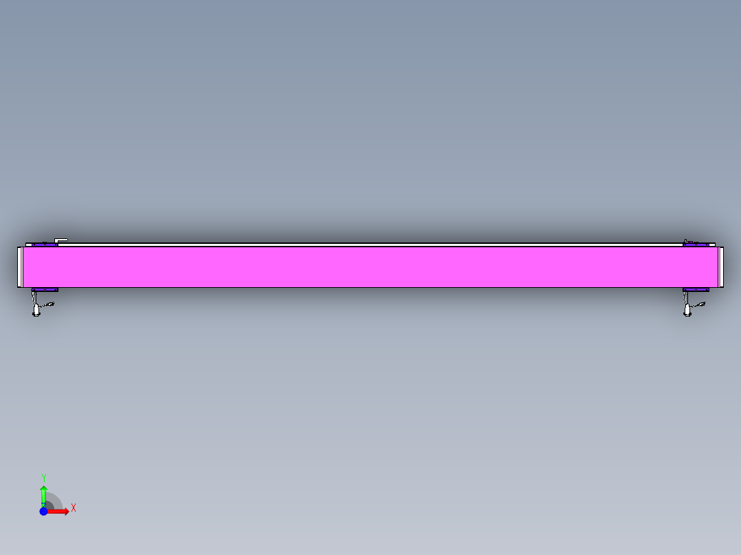 威洛博VL系列3d模型模组2VL17E1Y-S2600前视图