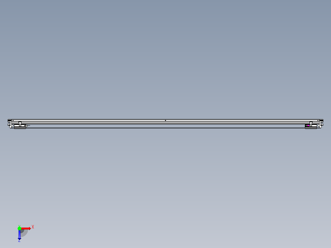 威洛博VL系列3d模型模组2VL17E1Y-S2600俯视图