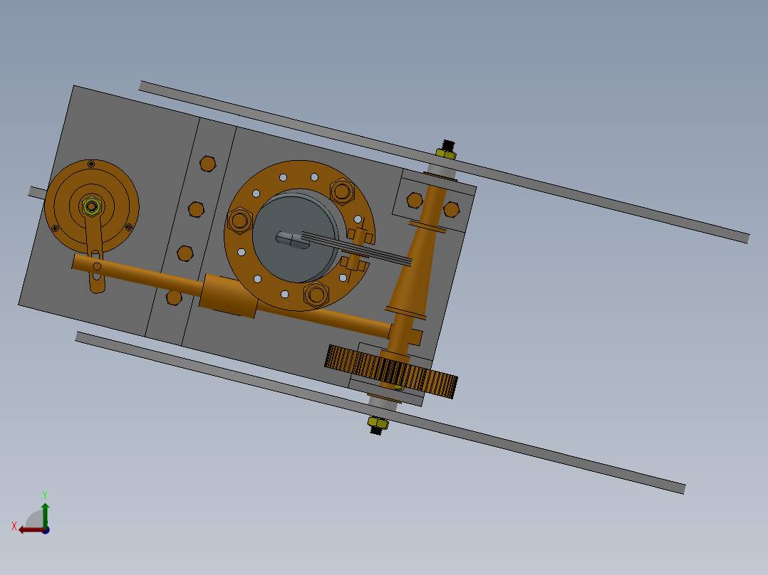 1.4.6 S形无碳小车后视图