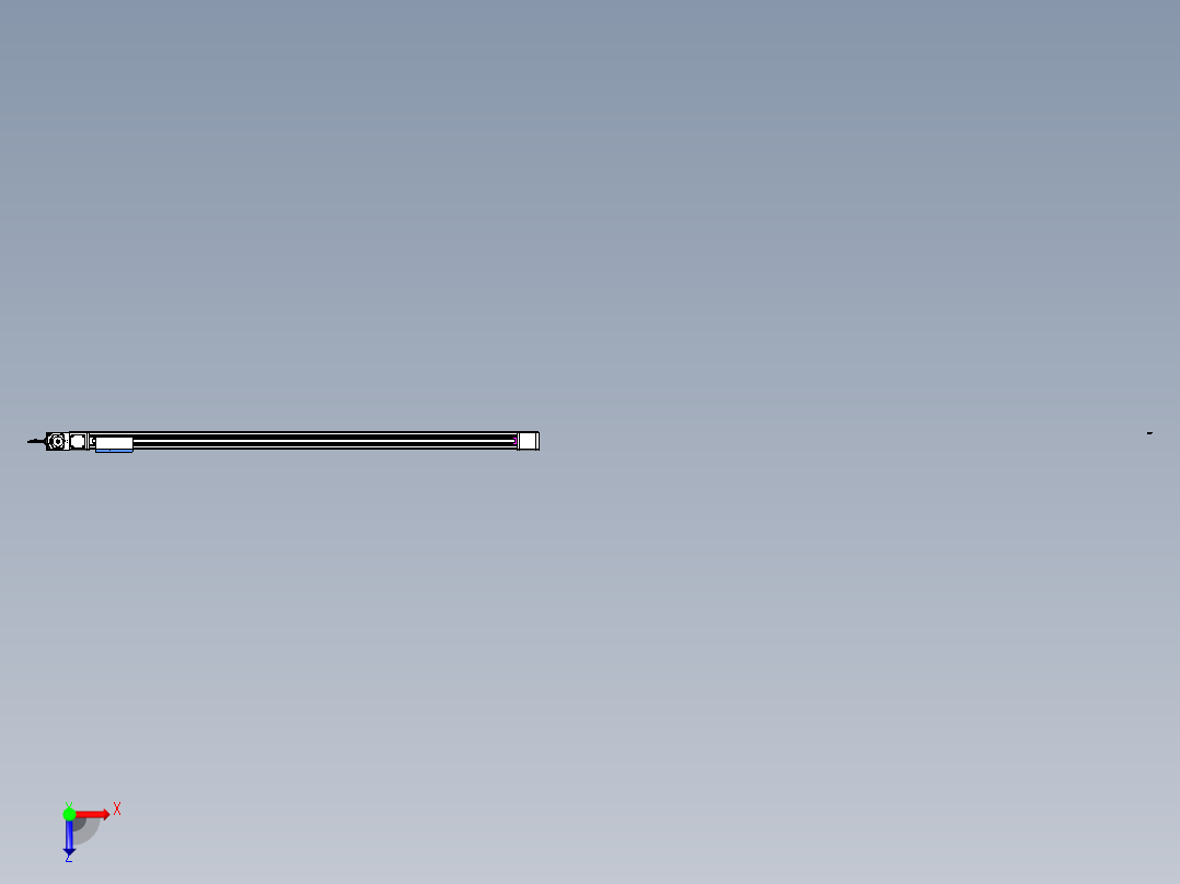 威洛博LB.GB同步带传动--欧规系列GB8-L96-S1850-BL-P75俯视图