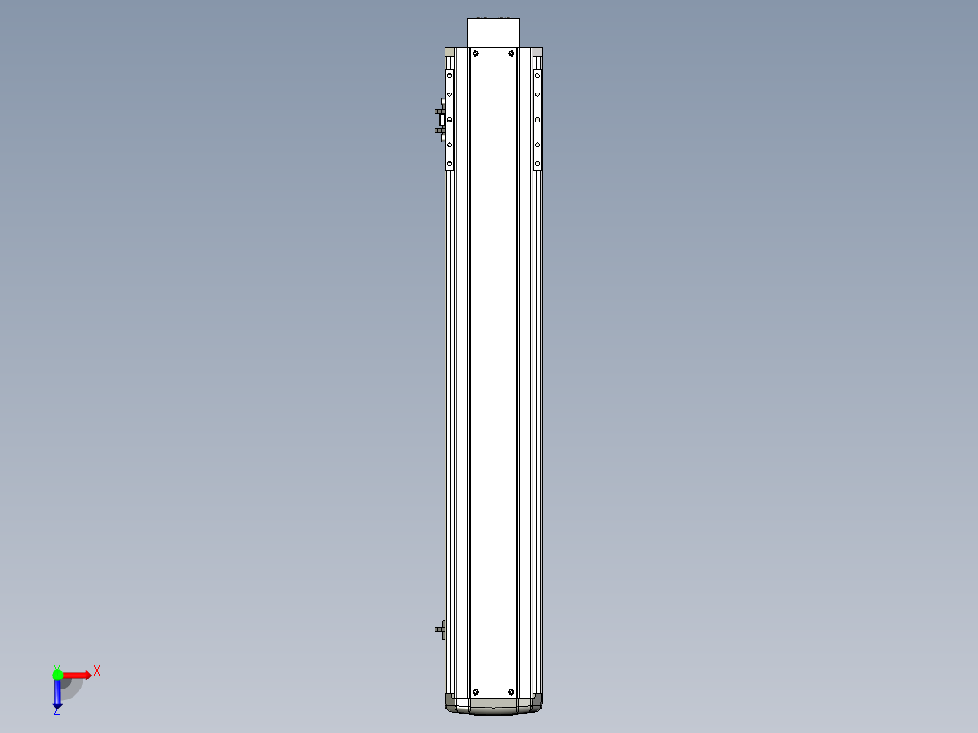 Toyo东佑达直线模组-ETH14-700-BM-200W+煞車俯视图