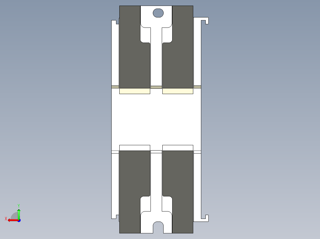 Allen Bradley CompactLogix可编程逻辑控制器后视图