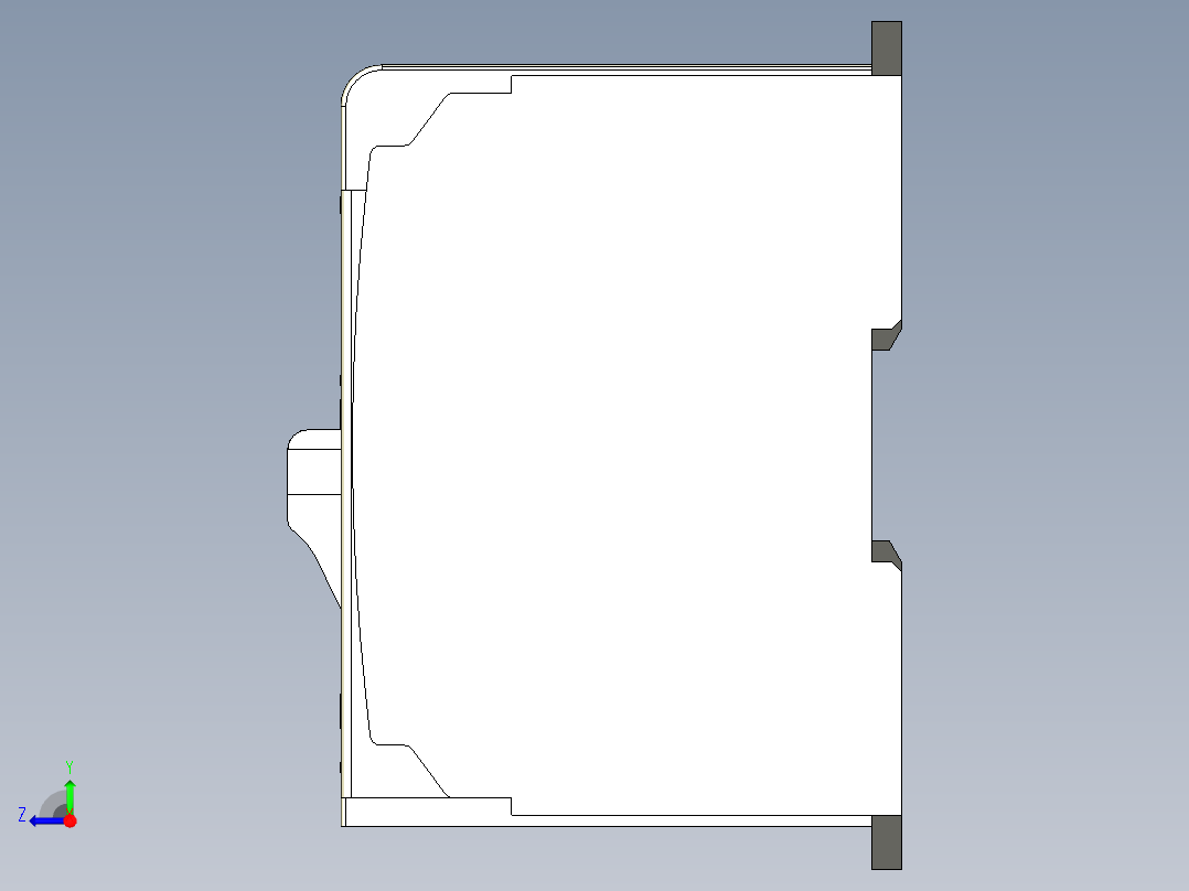 Allen Bradley CompactLogix可编程逻辑控制器右视图