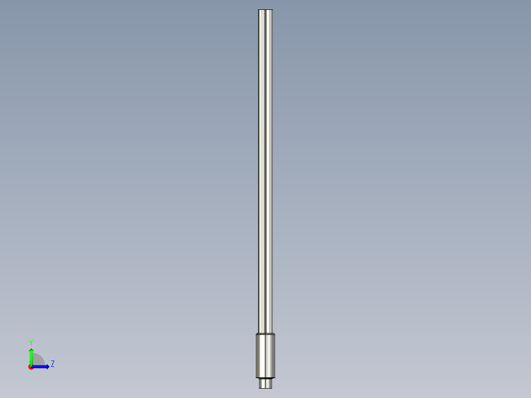 基恩士FU-61core_kc图纸模型左视图
