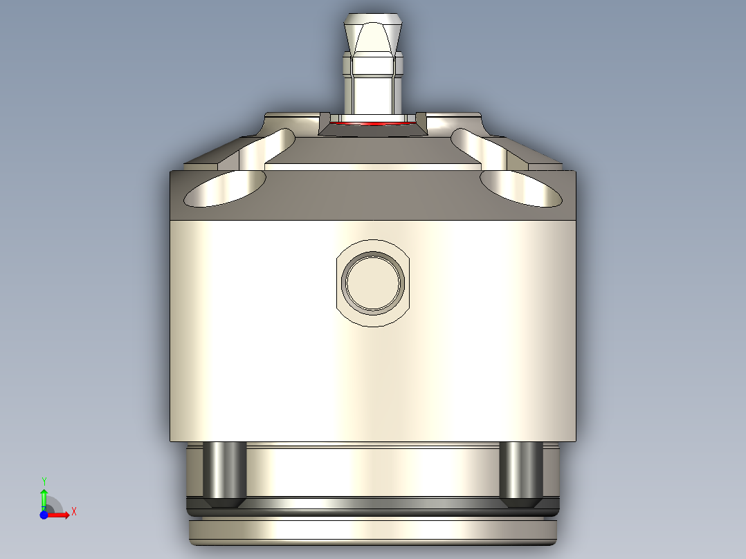 KOSMEKSFA1000-M1N-060多系列多零件图纸模型多系列多零件图纸模型前视图
